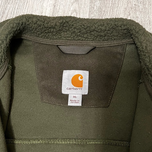 Carhartt Fleece Zip-Up Jacket - Picture 3 of 5